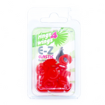 E-Z ELASTIC RINGS (Smisdom) - 8mm / ORANGE | Chicken Antibiotics