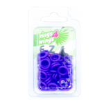 E-Z ELASTIC RINGS (Smisdom) - 8mm / LIGHT BLUE | Chicken Antibiotics