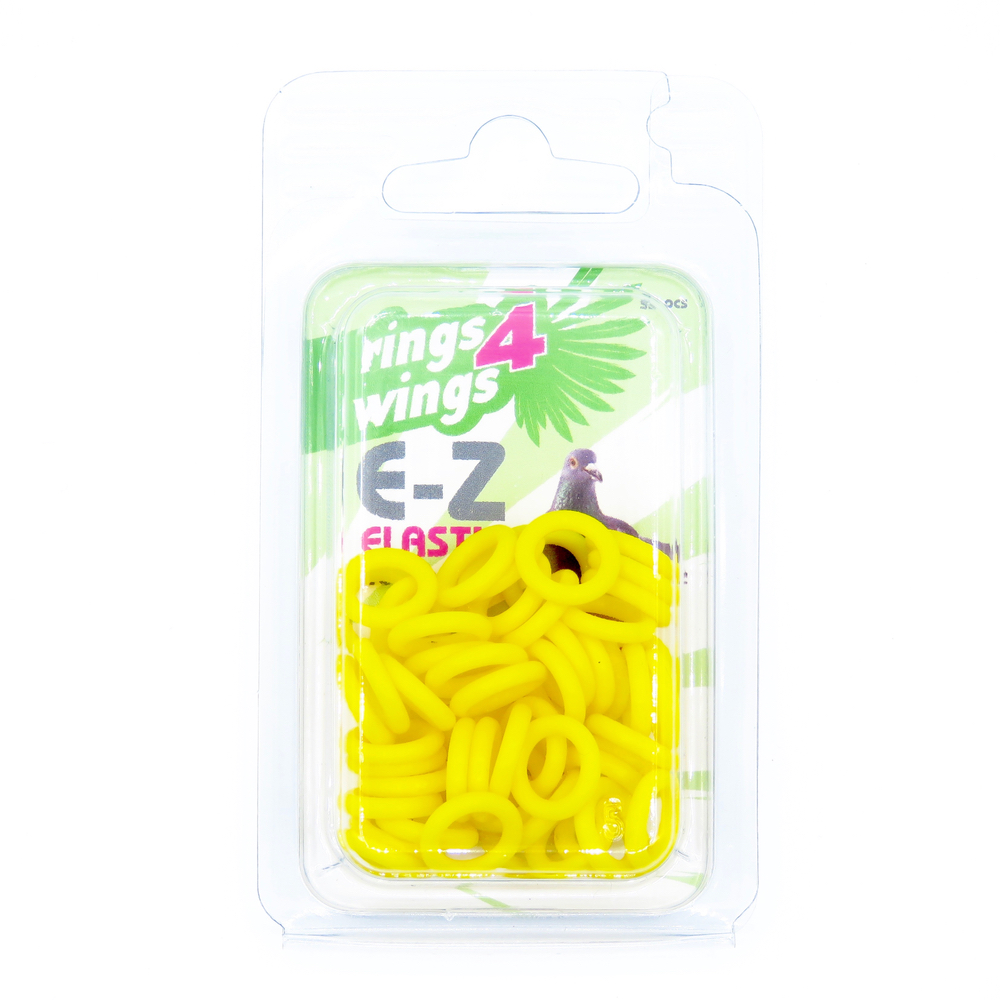 E-Z ELASTIC RINGS (Smisdom) - 8mm / BLACK | Chicken Antibiotics