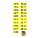 E-Z Marker Numbered - White / 1-20 | Chicken Antibiotics