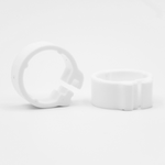 E-Z Clip Rings Plain 8 mm Pigeon Identification Clip Rings. Made in Belgium. Plain. (50 pcs) - Gold | Chicken Antibiotics