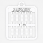 E-Z Lock Rings Plain - 8 MM / Pink | Chicken Antibiotics