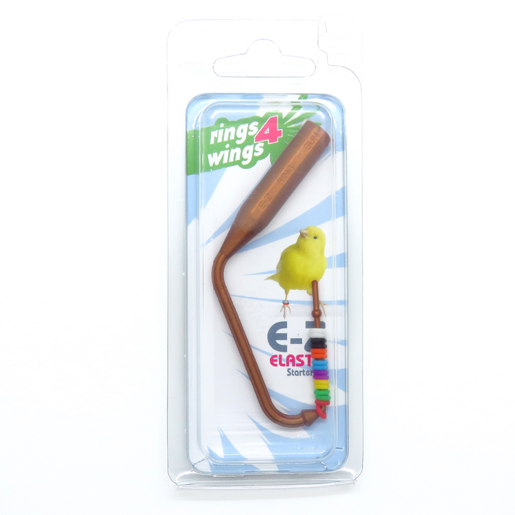 E-Z ELASTIC RINGS (Smisdom) - 2mm / LIGHT BLUE | Chicken Antibiotics