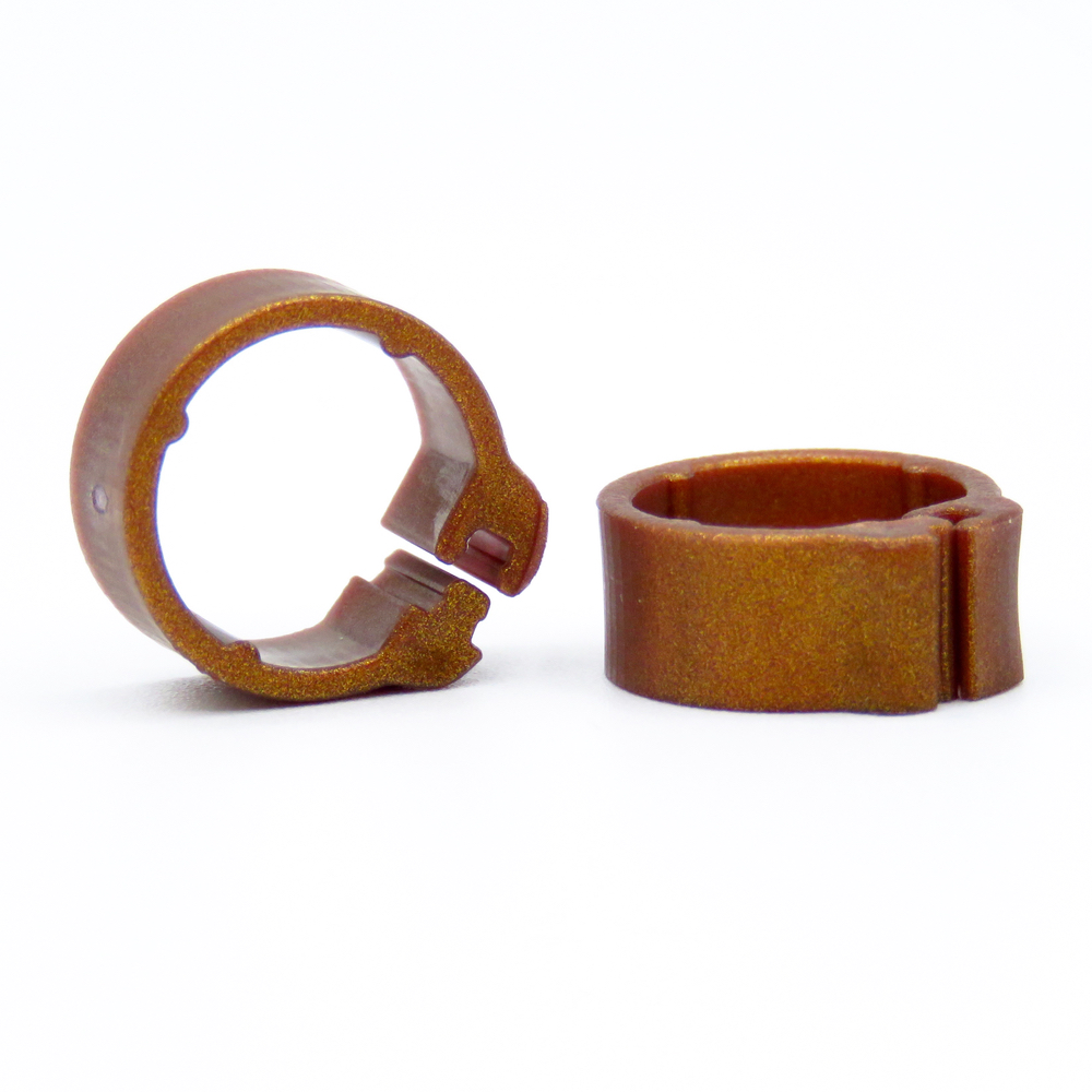 E-Z Clip Rings Plain 8 mm Pigeon Identification Clip Rings. Made in Belgium. Plain. (50 pcs) | Chicken Antibiotics