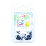E-Z ELASTIC RINGS (Smisdom) - 4.5mm / WHITE | Chicken Antibiotics