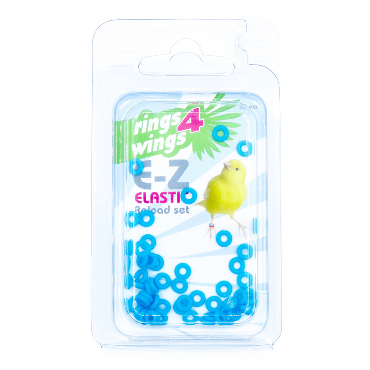 E-Z ELASTIC RINGS (Smisdom) - 4.5mm / RED | Chicken Antibiotics