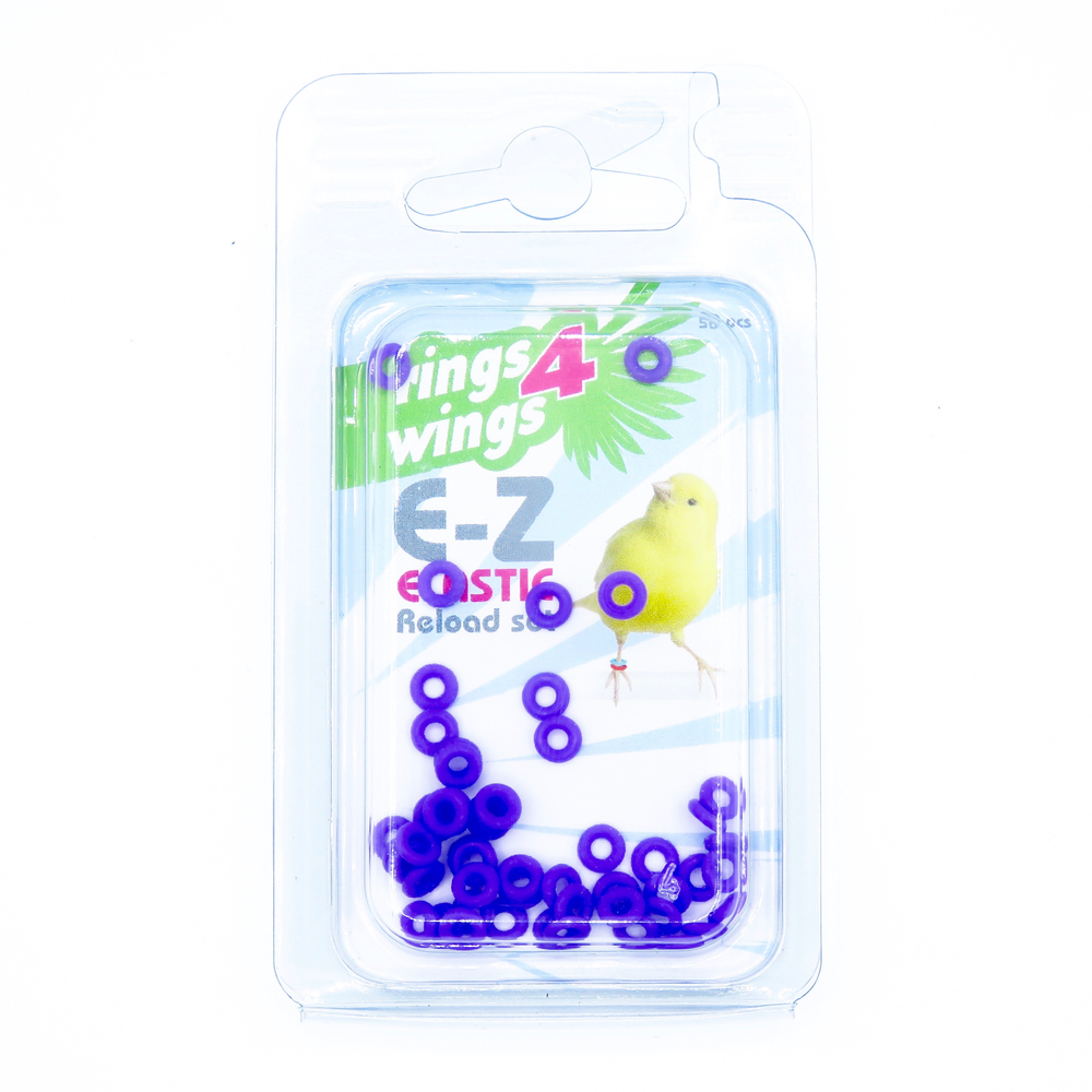 E-Z ELASTIC RINGS (Smisdom) - 4.5mm / GREEN | Chicken Antibiotics