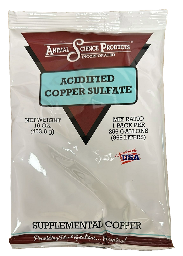Acidified Copper Sulfate for Sour Crop in Chickens, Turkeys & Pigeons (16 oz) | Chicken Antibiotics