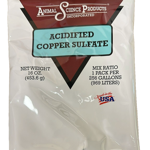 Acidified Copper Sulfate for Sour Crop in Chickens, Turkeys & Pigeons (16 oz) | Chicken Antibiotics