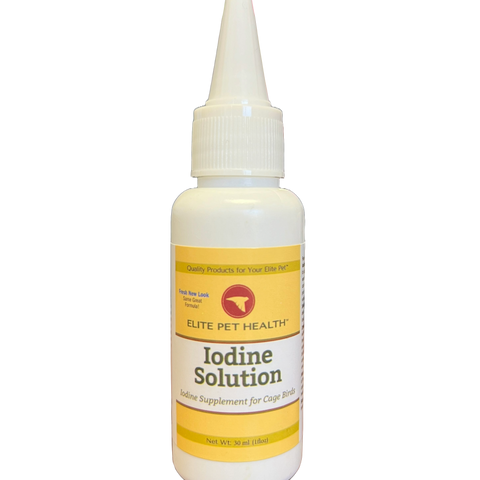 Iodine Solution for Birds - 30 ml (Elite Pet Health) | Chicken Antibiotics