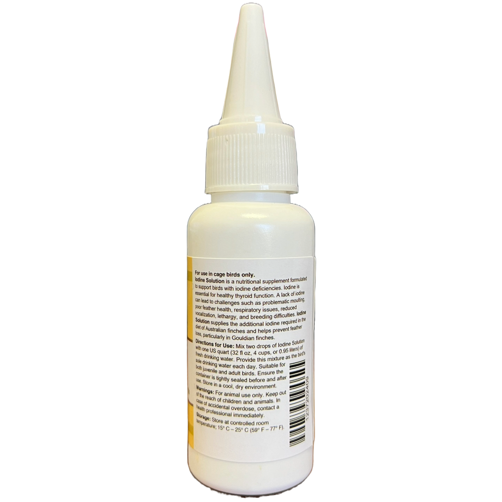 Iodine Solution for Birds - 30 ml (Elite Pet Health) | Chicken Antibiotics