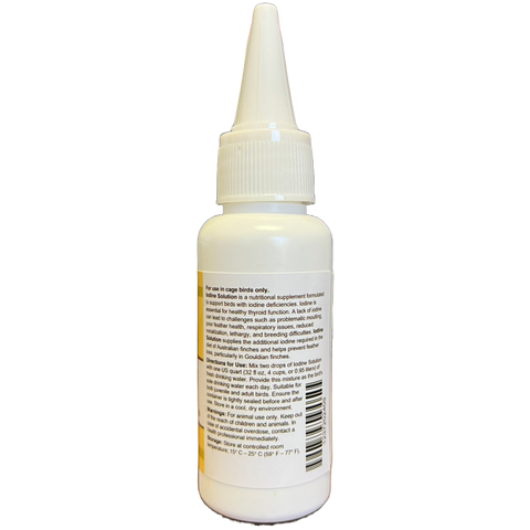 Iodine Solution for Birds - 30 ml (Elite Pet Health) | Chicken Antibiotics