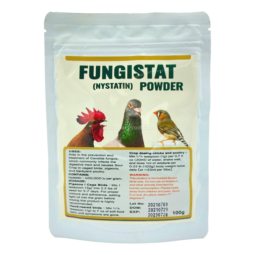 Fungistat Powder - Nystatin Candida Treatment for Birds | Chicken Antibiotics