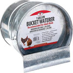 Little Giant Galvanized Bucket Poultry Waterer | Chicken Antibiotics
