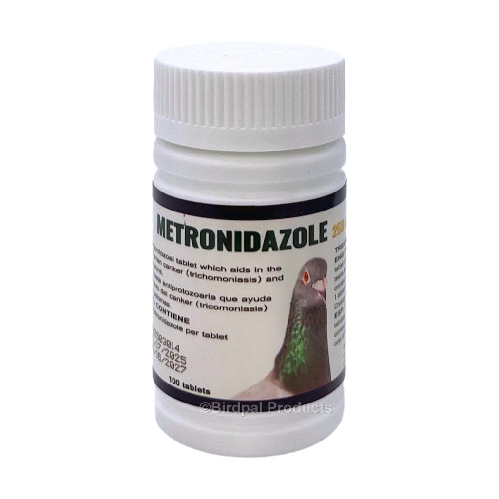 Metronidazole 250 mg Tablets - for Canker & Giardia in Birds | Chicken Antibiotics