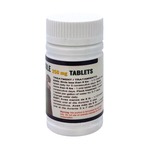 Metronidazole 250 mg Tablets - for Canker & Giardia in Birds | Chicken Antibiotics