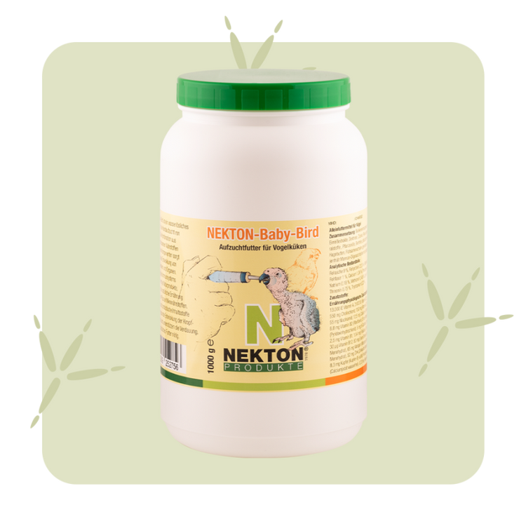NEKTON-Baby-Bird – Complete Hand-Rearing Feed for Baby Birds - 1000g | Chicken Antibiotics