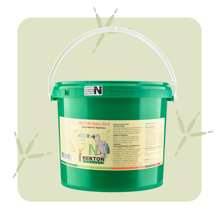NEKTON-Baby-Bird – Complete Hand-Rearing Feed for Baby Birds - 3000g | Chicken Antibiotics