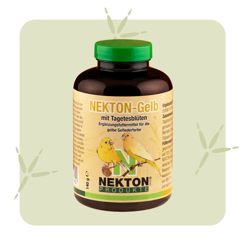 NEKTON-Gelb Supplement for Birds – Enhances Yellow Plumage & Supports Molting - 140g | Chicken Antibiotics
