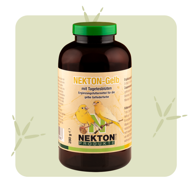 NEKTON-Gelb Supplement for Birds – Enhances Yellow Plumage & Supports Molting - 280g | Chicken Antibiotics