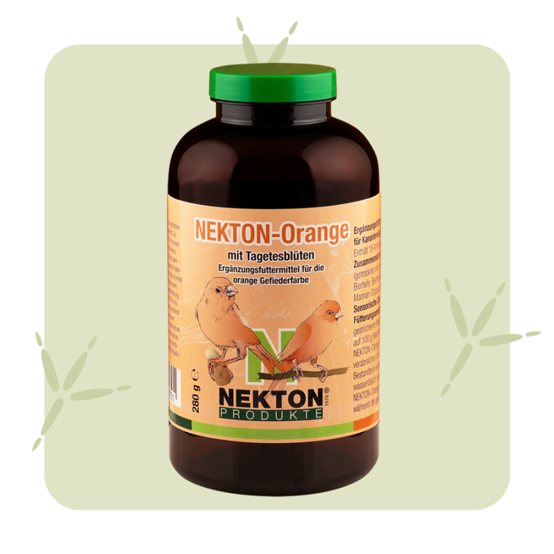 NEKTON-Orange Supplement for Birds – Enhances Orange Plumage & Supports Molting - 140g | Chicken Antibiotics
