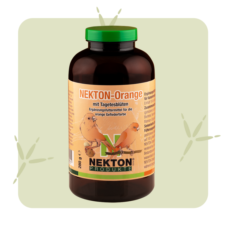 NEKTON-Orange Supplement for Birds – Enhances Orange Plumage & Supports Molting - 140g | Chicken Antibiotics