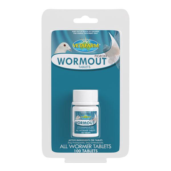 Pigeon Wormout Tablets (Vetafarm) | Chicken Antibiotics