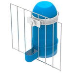 Blue Drinker/Feeder with Support (Copele) Pigeon Water Feeder/Bird Water Feeder | Chicken Antibiotics