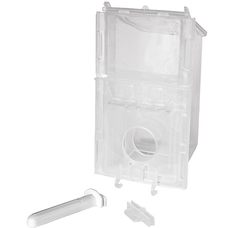 Plastic Hopper Feeder for Cagebirds (Copele): Bird Feed Hopper/No Waste Bird Feeder | Chicken Antibiotics