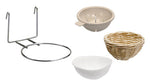 Iron nest holder (2GR) - 10-8 cm Diameter Bird Nest Holder - 10 cm | Chicken Antibiotics