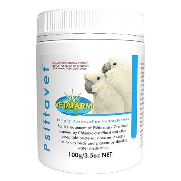 Psittavet (Vetafarm) - 100g | Chicken Antibiotics