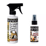 Banixx Anti-Bacterial, Anti-Fungal Spray for Dogs, Cats, Poultry, Horses 2oz 8oz - 2 fl oz | Chicken Antibiotics