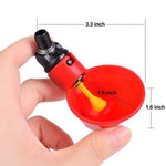 Automatic Water Drinking Cups - Water Feeder for Poultry and Pigeons (10 pcs.) | Chicken Antibiotics