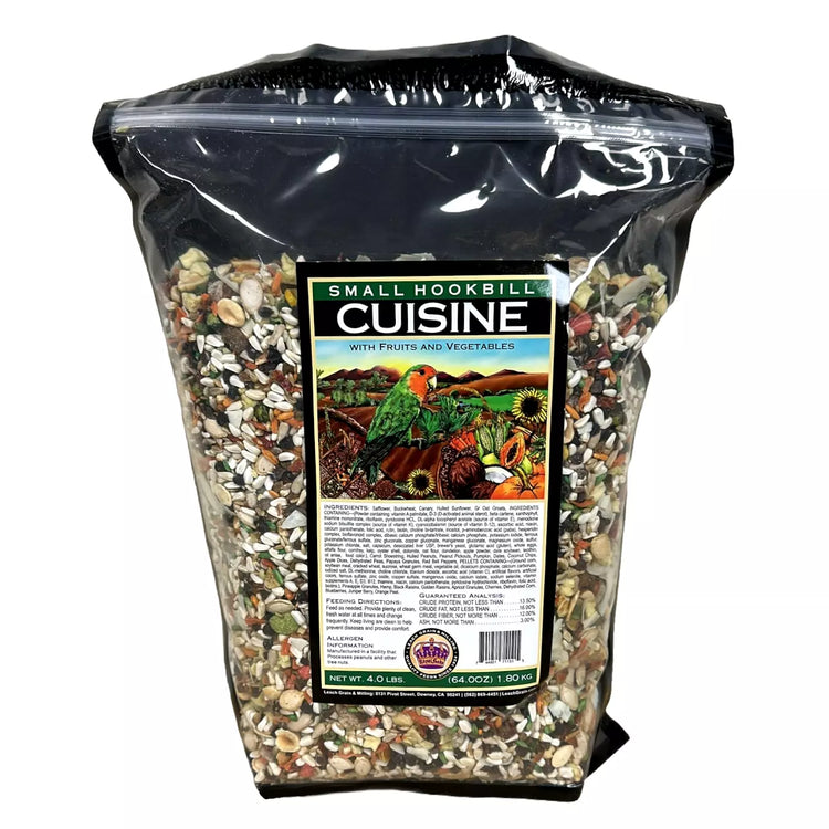 Small Hookbill Cuisine Small Hookbill Bird Food - 20 lbs | Chicken Antibiotics