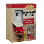 Country Vet 30-Day Flying Insect Control Kit – Automatic Dispenser & Metered Fly Spray Refill | Chicken Antibiotics