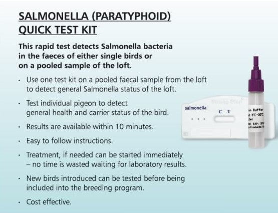 Rapid Salmonella Home Test Kit | Chicken Antibiotics