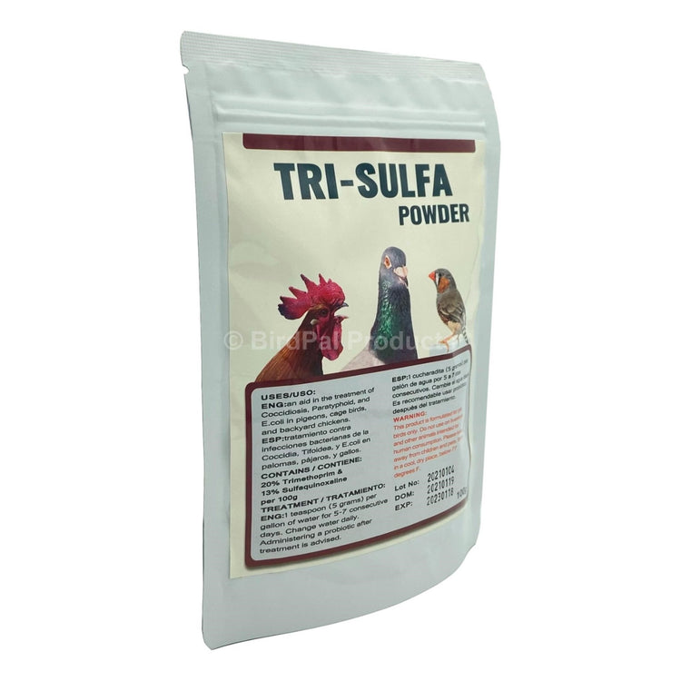Tri-Sulfa Powder for Birds | Chicken Antibiotics