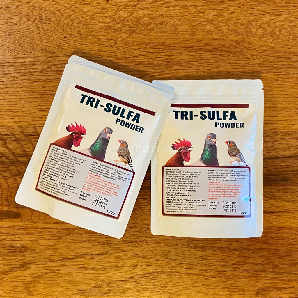Tri-Sulfa Powder for Birds | Chicken Antibiotics