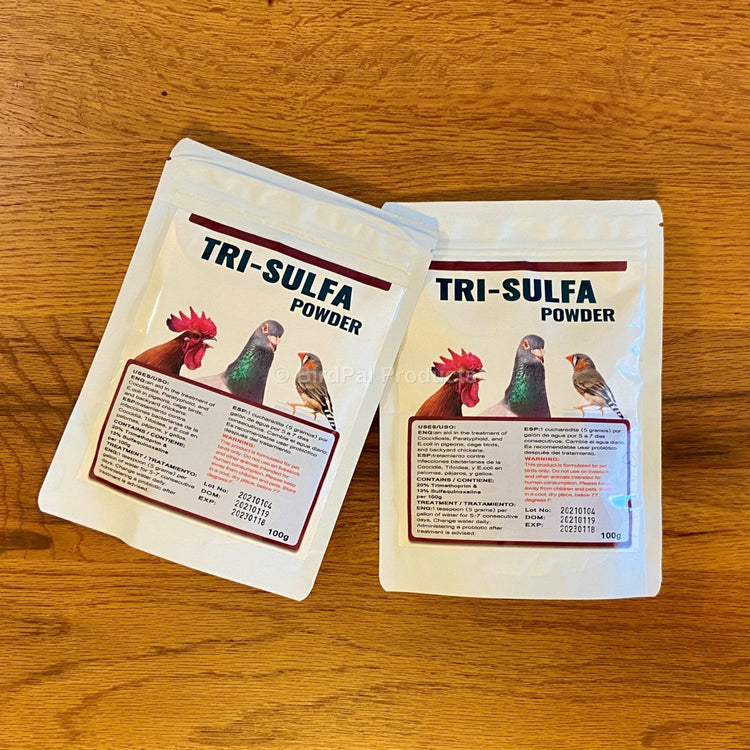 Tri-Sulfa Powder for Birds | Chicken Antibiotics