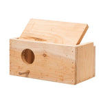 Wooden Nest (Copele) - Cage Bird Nest Box - Extra small | Chicken Antibiotics