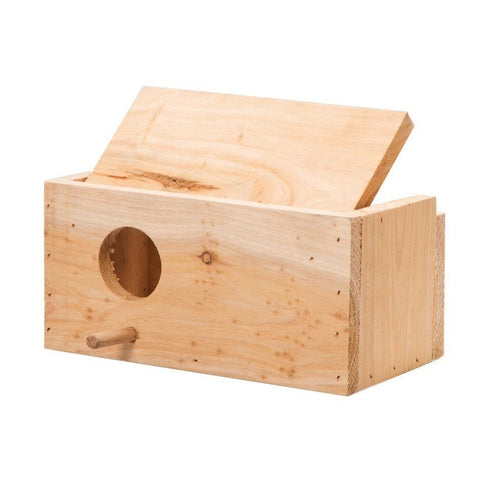 Wooden Nest (Copele) - Cage Bird Nest Box - Extra small | Chicken Antibiotics