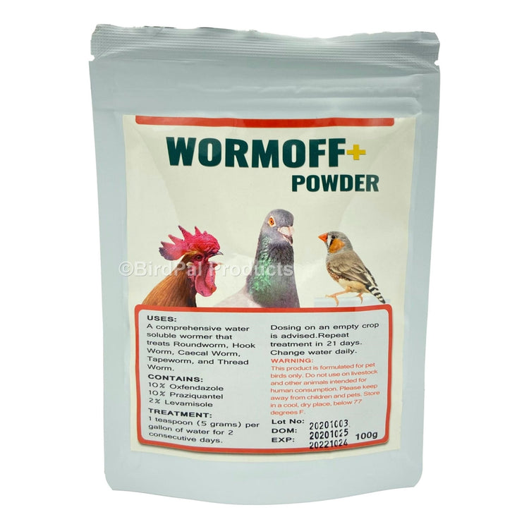 WormOff Plus Powder for Birds | Chicken Antibiotics