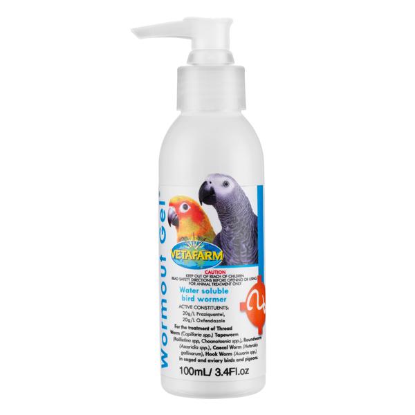 Wormout Gel – 250ml (8.5 fl oz) | Vetafarm at ChickenAntibiotics.com
